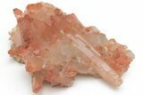 Natural Red Quartz Crystal Cluster - Morocco #219012-1